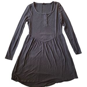 NOBO Charcoal Long Sleeve Dress 18in P2P Large